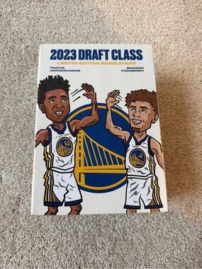 2023 Golden State Warriors Draft Class Limited Edition Bobblehead - White & Blue